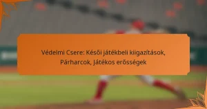 Védelmi Csere: Késői játékbeli kiigazítások, Párharcok, Játékos erősségek